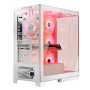 Case computer desktop ATX Modecom Volcano SPACE APEX ARGB Bianco