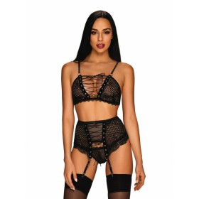 Set di Lingerie Obsessive Basitta Nero S/M di Obsessive, Completi intimi - Rif: M0401023, Prezzo: 25,39 €, Sconto: %