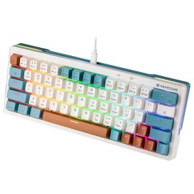 Clavier Genesis NKG-1319 RGB Noir Anglais | Tienda24 Tienda24.eu