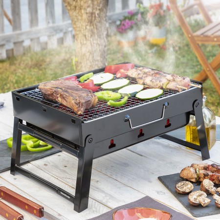 Barbecue Pieghevole Portatile a Carbone BearBQ InnovaGoods | Tienda24 - Global Online Shop Tienda24.eu