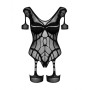 Leotard Obsessive G334 Black S/M/L by Obsessive, Teddies & Bodysuits - Ref: M0401043, Price: 18,67 €, Discount: %