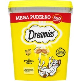 Spuntino per Cat Dreamies Carne 350 g