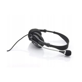 Auriculares con Micrófono Celly SWHEADSETMONOBK Negro | Tienda24 Tienda24.eu