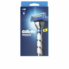 Máquina de Barbear Manual Gillette Mach Turbo de Gillette, Homem - Ref: V3400865, Preço: 5,35 €, Desconto: %