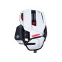 Rato Mad Catz MR04DCINWH000-0 Branco Multicolor Monocromática 12000 dpi | Tienda24 Tienda24.eu