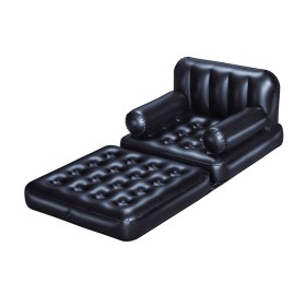 Cadeirão insuflável Bestway 191 x 38 x 25 cm Preto de Bestway, Colchões e brinquedos insufláveis - Ref: D1400604, Preço: 36,2...