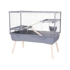 Cage Ferplast 80 Métal Plastique 70 x 70 x 48 cm | Tienda24 Tienda24.eu