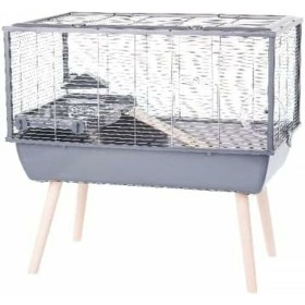 Cage Zolux 205624NOI Métal 12,5 x 40 x 9 cm | Tienda24 Tienda24.eu