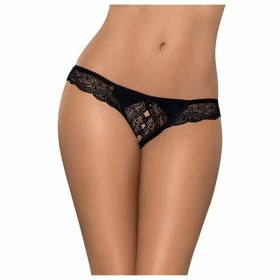 Tanga con Pizzo Miamor Obsessive Miamor Nero S/M di Obsessive, Slip e culotte - Rif: M0401096, Prezzo: 9,45 €, Sconto: %