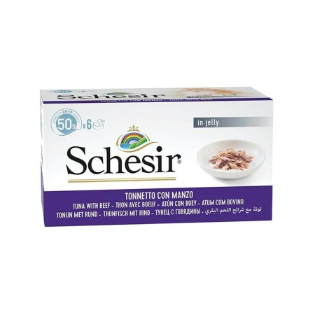 Comida para gato SCHESIR Peixe 6 x 50 g | Tienda24 Tienda24.eu