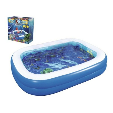 Inflatable pool Bestway 60202-54177 778 L (262 x 175 x 51 cm) White Stick | Tienda24 Tienda24.eu