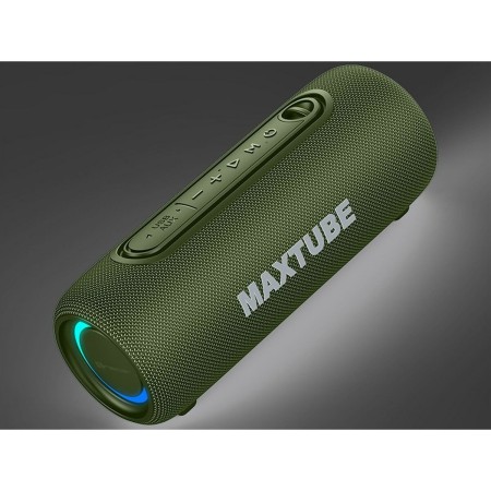 Altifalante Bluetooth Portátil Tracer MaxTube Verde 20 W | Tienda24 Tienda24.eu