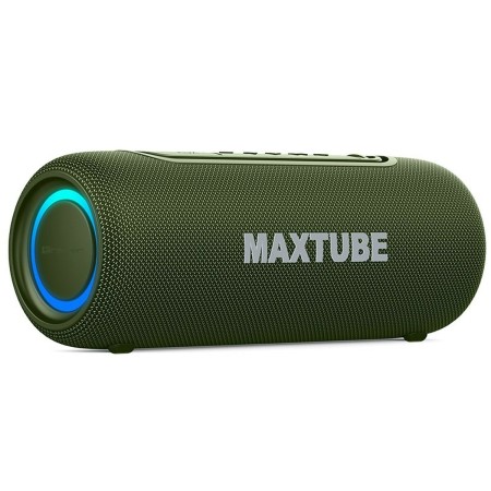 Altifalante Bluetooth Portátil Tracer MaxTube Verde 20 W | Tienda24 Tienda24.eu