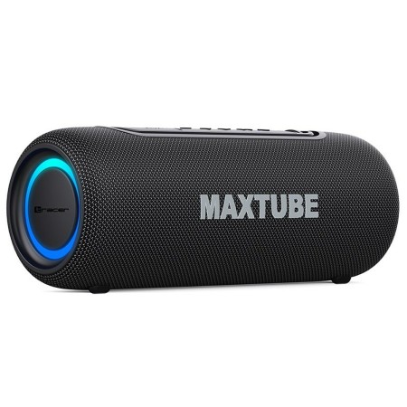 Altifalante Bluetooth Portátil Tracer MaxTube Preto 20 W | Tienda24 Tienda24.eu