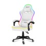 Cadeira de Gaming Huzaro Force 4.4 RGB Branco | Tienda24 Tienda24.eu