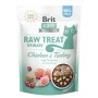 Snack für Katze Brit Care Raw Treat Urinary Huhn 40 g | Tienda24 Tienda24.eu