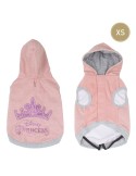 Sudadera para Perro Disney Princess Rosa XS | Tienda24 Tienda24.eu