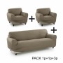 Sofabezug Sofakover Pocket Trio Romeo 3 Stück von Sofakover, Sofas & Lovechairs - Ref: D1200416, Preis: 53,94 €, Rabatt: %