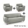 Sofa Cover Sofakover Pocket Trio Romeo 3 Units by Sofakover, Sofas & Couches - Ref: D1200416, Price: 53,94 €, Discount: %