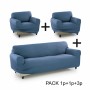 Sofa Cover Sofakover Pocket Trio Romeo 3 Units by Sofakover, Sofas & Couches - Ref: D1200416, Price: 53,94 €, Discount: %