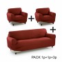 Sofa Cover Sofakover Pocket Trio Romeo 3 Units by Sofakover, Sofas & Couches - Ref: D1200416, Price: 53,94 €, Discount: %