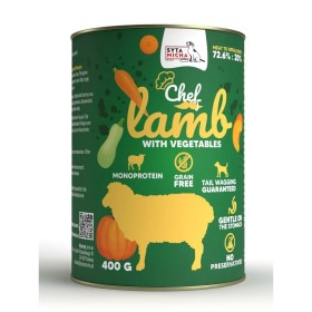 Wet food SYTA MICHA Junior Rabbit with beetroot and raspberries 800 g | Tienda24 Tienda24.eu