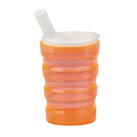 Tasse Thermos avec Couvercle SUNDO 21015 Orange 200 ml | Tienda24 Tienda24.eu