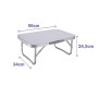 Marbueno Tavolo Pieghevole Alluminio D19 Variato Camping e Spiaggia 56X34X24,5 cm 10015 di Marbueno, Tavoli - Rif: D1400015, ...