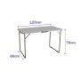 Mesa Dobrável Marbueno de Aço D19 Sortida para Camping e Praia 120X60X70 cm 10030 de Marbueno, Mesas - Ref: D1400025, Preço: ...