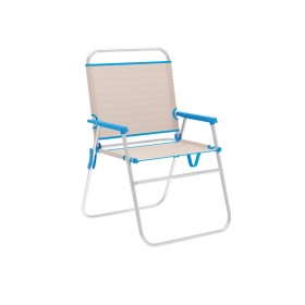 Chaise Pliante Marbueno Bleu Beige 52 x 80 x 56 cm de Marbueno, Chaises pliantes - Réf : D1400031, Prix : 29,05 €, Remise : %