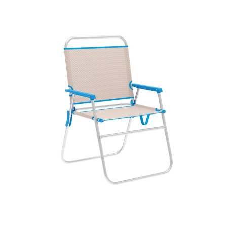 Chaise Pliante Marbueno Bleu Beige 52 x 80 x 56 cm de Marbueno, Chaises pliantes - Réf : D1400031, Prix : 29,05 €, Remise : %