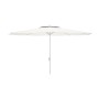 "Marbueno Parasol Acier 8 Baleines D270 cm Polyester Blanc Jardin, Piscine et Terrasse 10187" de Marbueno, Parasols - Réf : D...