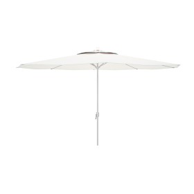 Marbueno Ombrellone Acciaio 8 Stecche D270 cm Poliestere Bianco Giardino, Piscina e Terrazza 10187 di Marbueno, Ombrelloni - ...