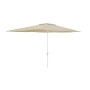 Marbueno Parasol Acier 6 Baleines D200x300 cm Polyester Beige Jardin, Piscine et Terrasse 10192 de Marbueno, Parasols - Réf :...