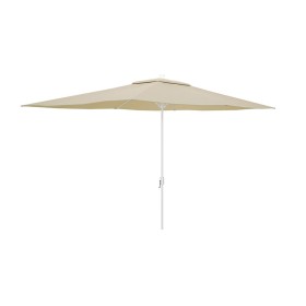 Marbueno Ombrellone Acciaio 6 stecche D200x300 cm Poliestere Beige Giardino, Piscina e Terrazza 10192 di Marbueno, Ombrelloni...