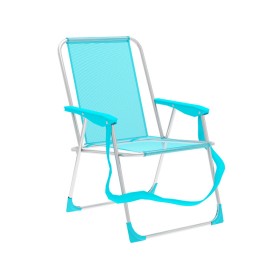 Marbueno Sedia Pieghevole Alluminio Turchese Spiaggia e Piscina 53x56x78 cm 10307 di Marbueno, Sedie pieghevoli - Rif: D14000...