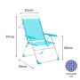 Chaise Pliante Marbueno Aigue marine 59 x 97 x 61 cm de Marbueno, Chaises pliantes - Réf : D1400058, Prix : 37,00 €, Remise : %