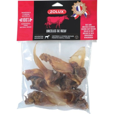 Beißring für Hunde Zolux Beef ear Rind und Kalbfleisch 400 g | Tienda24 Tienda24.eu