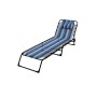 Chaise longue Marbueno Bleu 190 x 27 x 58 cm de Marbueno, Bains de soleil - Réf : D1400083, Prix : 45,97 €, Remise : %