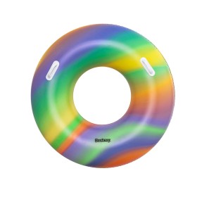 Inflatable Float Bestway Multicolour Rainbow Ø 119 cm by Bestway, Pool toys - Ref: D1400228, Price: 9,81 €, Discount: %