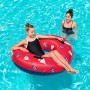 Bestway Aufblasbarer Schwimmer mit Griffen Nautica Farbmischung D119 cm +12 Jahre Strand und Pool 36353 von Bestway, Pool-Spi...