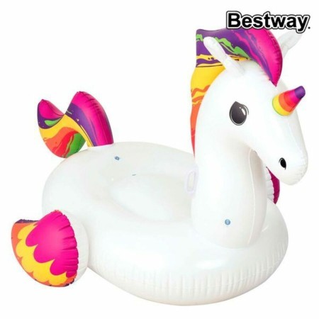 Bestway Figura Hinchable Unicornio con Asas 224x164 cm Playa y Piscina 41113 de Bestway, Colchonetas y juguetes hinchables - ...