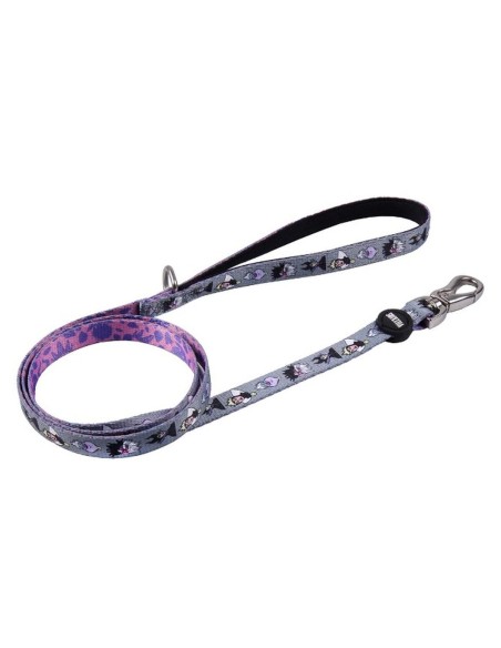 Dog Lead Disney Villains Grey M | Tienda24 Tienda24.eu