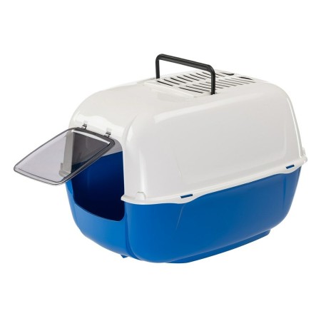 Arenero para Gatos Ferplast Azul Plástico 39,5 x 52,5 x 38 cm | Tienda24 Tienda24.eu