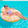 Inflatable Pool Chair Bestway Deluxe 118 x 117 cm Orange by Bestway, Airbeds & Inflating Devices - Ref: D1400294, Price: 18,5...