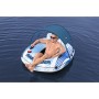 Bestway Aufblasbares Rad mit Handgriffen Rapid Rider mit Sonnenschutz D137 cm Strand und Pool 43725 von Bestway, Luftmatratze...