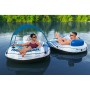 Bestway Rueda Hinchable con Asas Rapid Rider con Parasol D137 cm Playa y Piscina 43725 de Bestway, Colchonetas y juguetes hin...