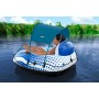 Bestway Aufblasbares Rad mit Handgriffen Rapid Rider mit Sonnenschutz D137 cm Strand und Pool 43725 von Bestway, Luftmatratze...