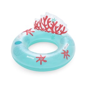 Roue gonflable Bestway Multicouleur Corail Ø 117 cm de Bestway, Jouets de piscine - Réf : D1400309, Prix : 8,92 €, Remise : %