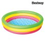 Bestway Piscina Insuflável Infantil 3 Anéis Chão Acolchoado 102x25 cm +2 Anos Jardim 51104 | Tienda24 - Global Online Shop Tienda24.eu